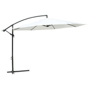Ombrellone da sole appeso Bianco 40078