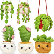Set di ago per principianti - set di ago cactus con forbici e istruzioni