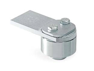 CARDINE SUPERIORE REGOLABILE CON PIASTRA A SALDARE ART.85- - ø mm.70x130x72h. 85G - 1 pezzi COMUNELLO