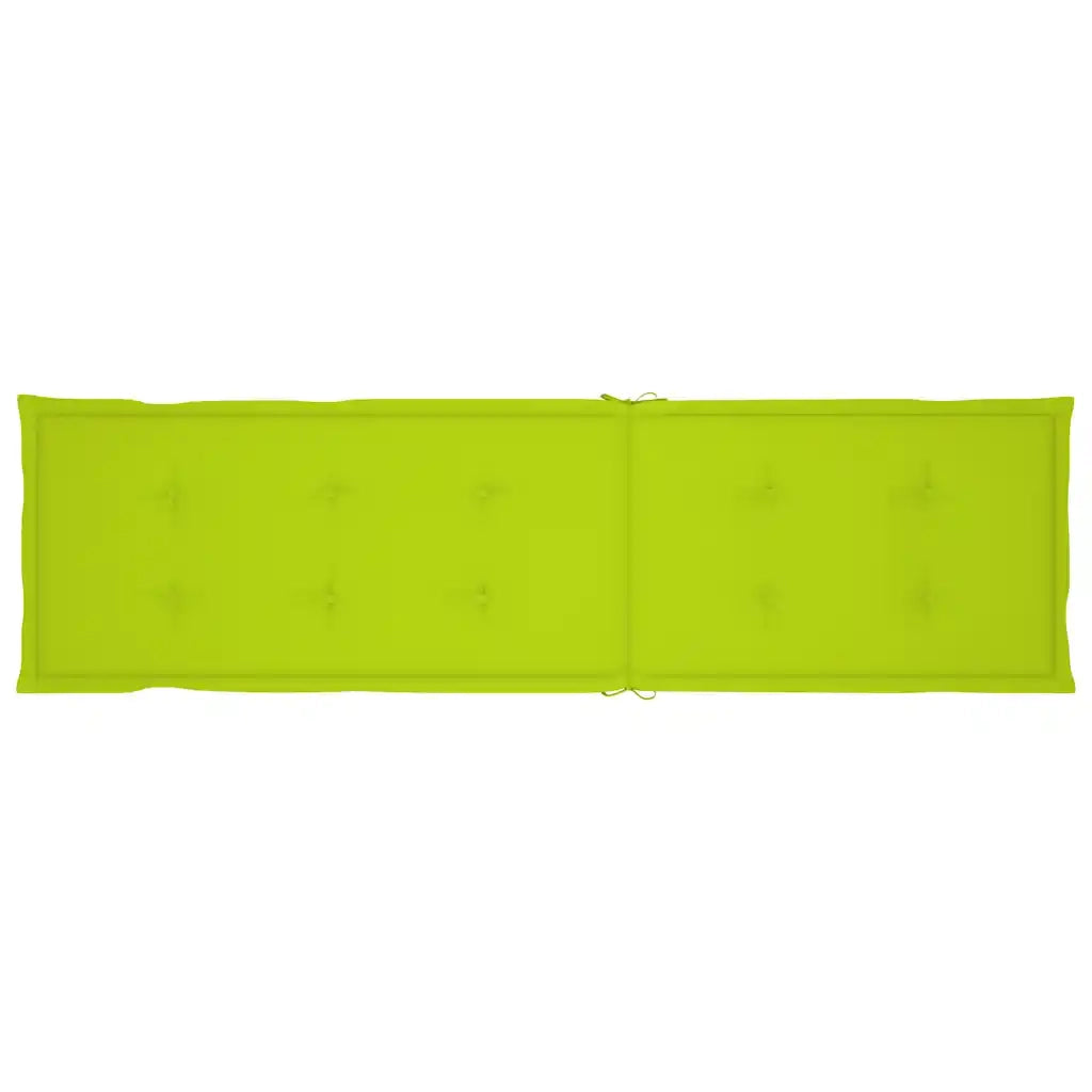 Sdraio da Esterni con Poggiapiedi e Cuscino Massello d'Acacia cod mxl 75984