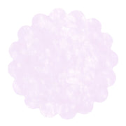 100 decorazioni floreali in tessuto, modello "Flower Poly Lab", diametro 24 cm, rosa chiaro