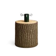Kawaki S - Base a Tronco per Albero di Natale da 120 a 240 cm H31 cm Effetto Corteccia Realistico