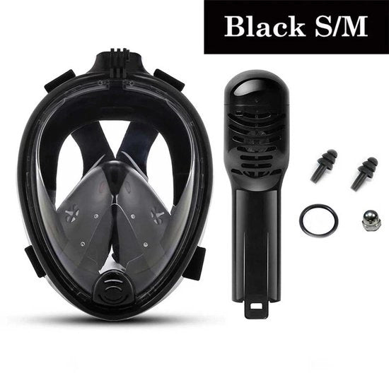 Maschera da sub, viso intero, anti-condensazione, maschera da snorkeling, maschera da immersione, occhiali da immersione