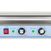 Macchina professionale per hot dog in acciaio inox 20 salsicce 2.200 watt 3614096