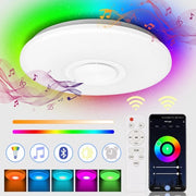 Lampada da soffitto LED 36W con Bluetooth e funzione di lampada da parete