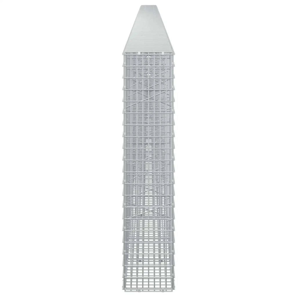 Gabione con filo da 3,5 mm e rete da 5x2,5 cm 1050x20x100 cm 3461679