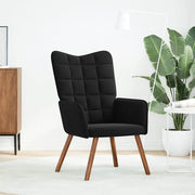 Divano Sedia-Poltrona Relax Nera in Velluto 762885