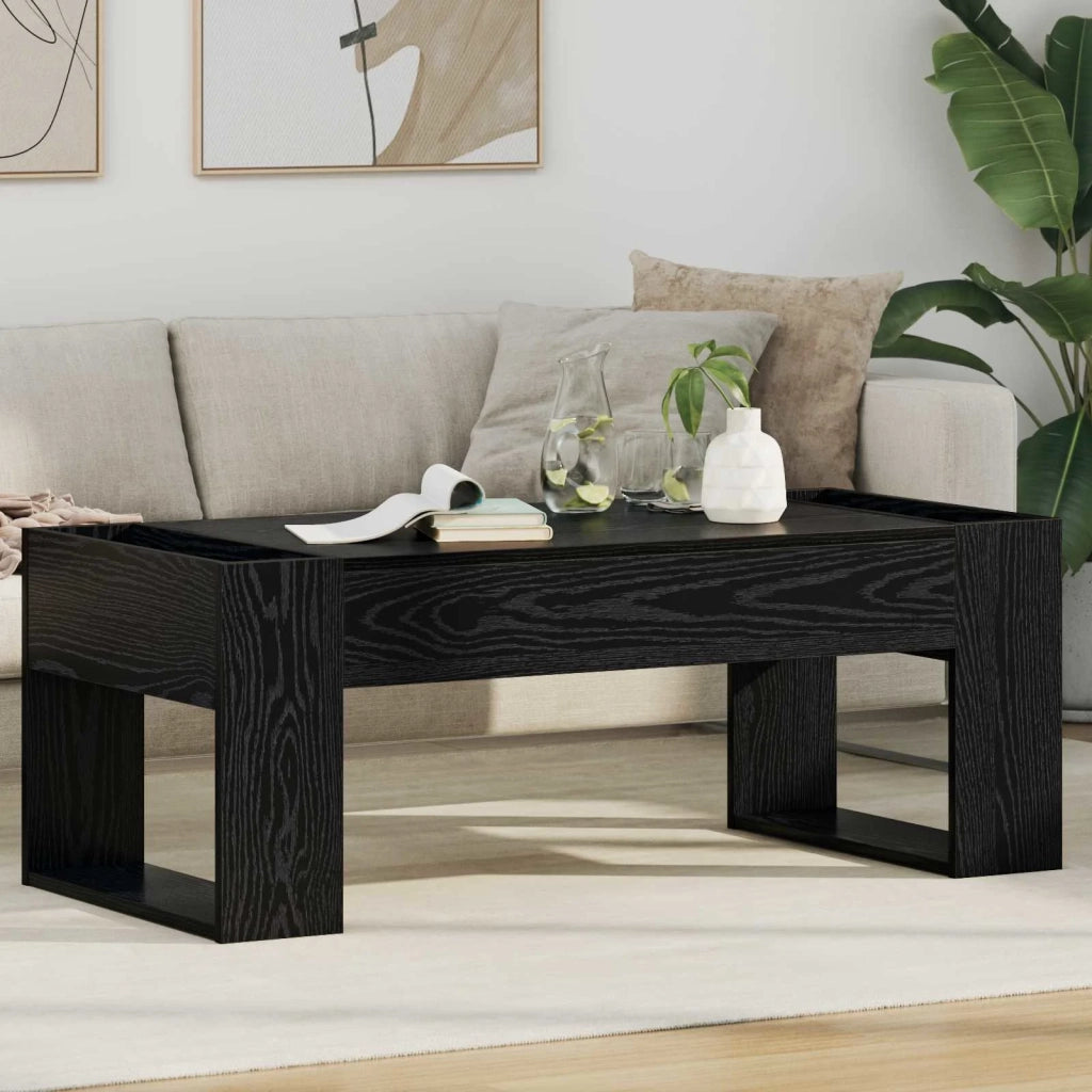 Tavolino da salotto Rovere Nero 110 x 50 x 41 cm 8000157
