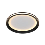 Plafoniera LED rotonda moderna nera 18W Artizo Italux