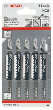 2608630040 - Set 5 lame per seghetto alternativo T 144 D Speed for Wood