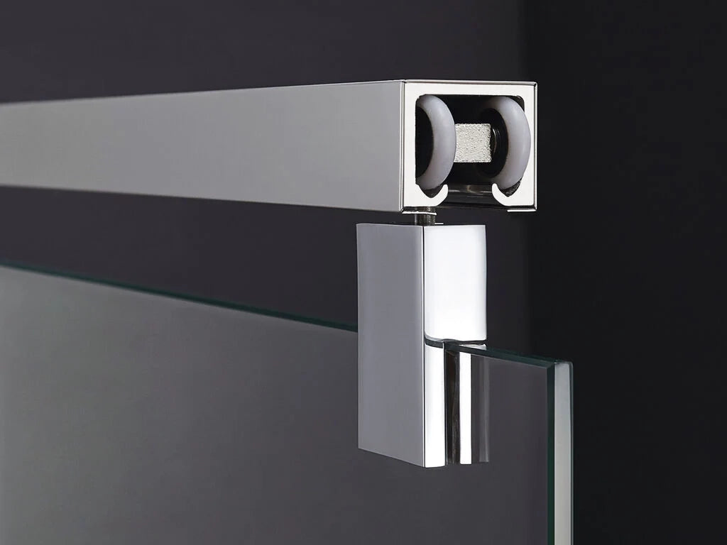 Box doccia angolare BYPASS 140x80 cm - cromo