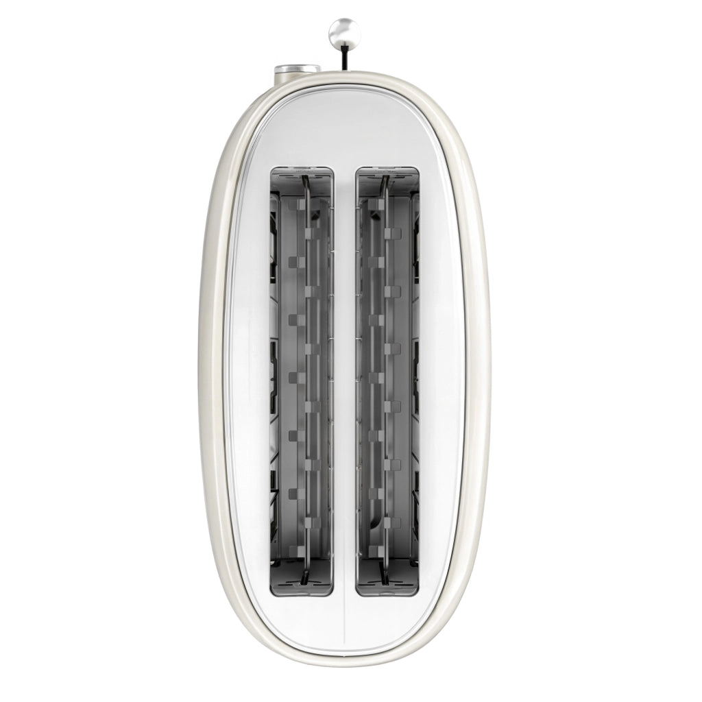 Tostapane vintage SWEISS GRV8 fette extra-large 38mm, 1500W, beige