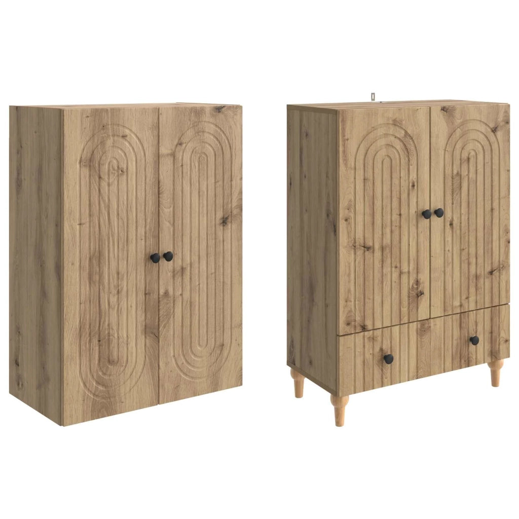 Set di armadi 2 pcs 66 x 34,5 x 95 cm Legno ingegnerizzato 3416438