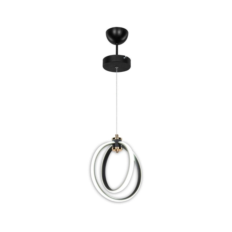 Lampada a sospensione Felicia due cerchi Led ASZ1591