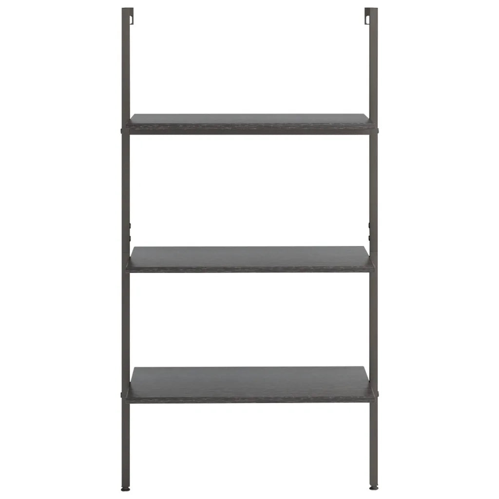 Scaffale Pendente a 3 Livelli Nero 64x35x120,5 cm CFW7594555