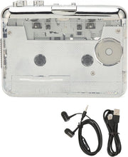 Cassetta Mp3 con Connessione per Cuffia da 3,5 mm - Convertitore Cassette in Mp3 - Compatibile con PC e Mac