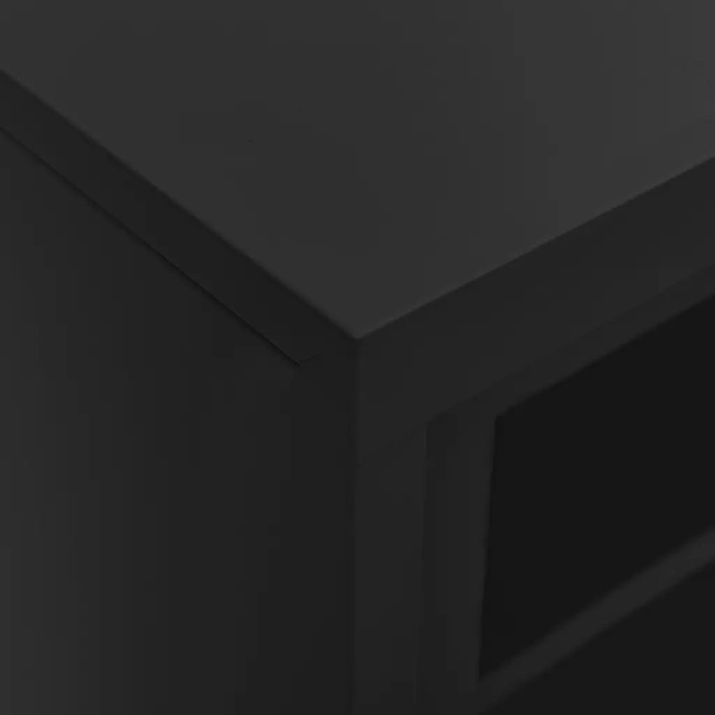 Armadio con Ante Scorrevoli Antracite 90x40x90 cm in Acciaio 335957