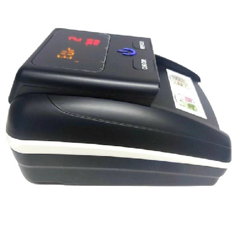 Trade Shop - Rilevatore Conta Banconote False Verifica Soldi Falsi Nero Con Batteria Al Litio -