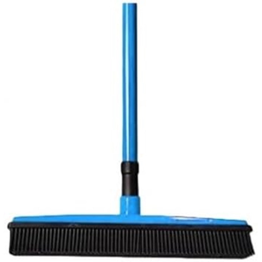 Trade Shop - Scopa In Silicone Cattura Polvere Peli Capelli Tappeti Antiurto Non Rovina Mobili Battiscopa -