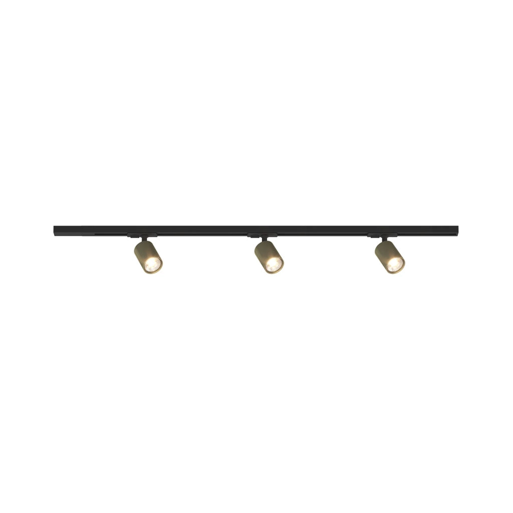 Kit Binario Moderno Mono Yari Kit Metallo Oro 3 Luci Gu10