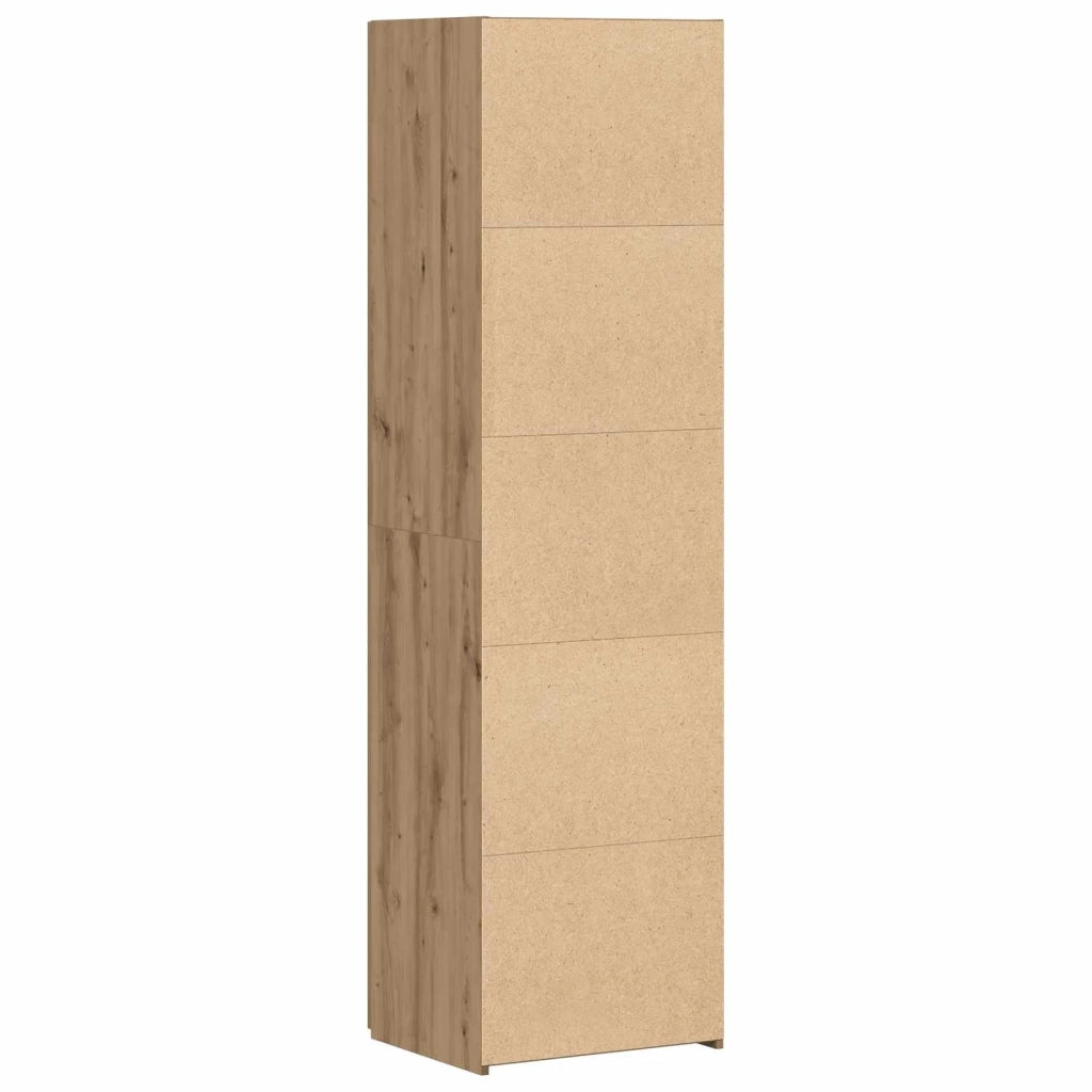 Credenza 2 pz | Madia | Buffet da pranzo | Armadio da pranzo Rovere artigianale 50 x 42,5 x 185 cm