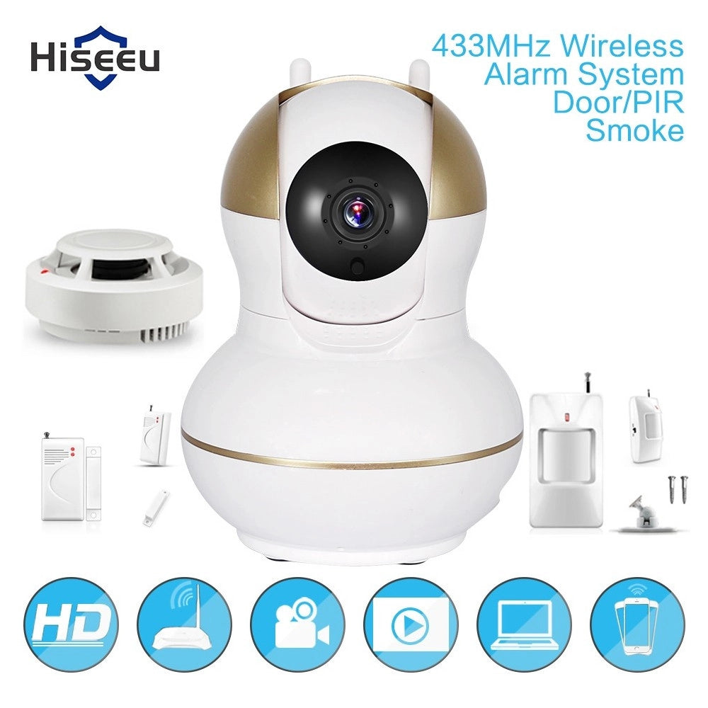 Trade Shop - Antifurto Allarme Wireless Controllo Remoto Telecamera Ip Sensore Porte Finestre -