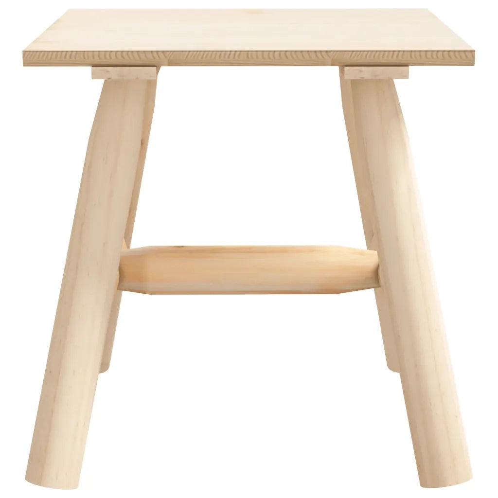 Tavolino 49x49x60 cm in Legno Massello di Abete Rosso 363351