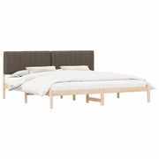 Letto matrimoniale | Letto per adulti | Letto con Testiera Rivestita Talpa 200 x 200 cm