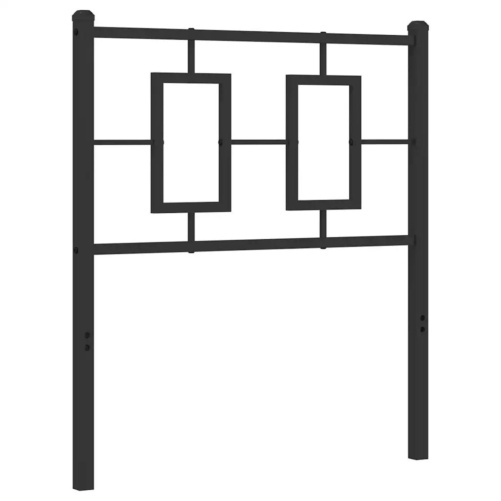 Testiera di Ricambio in Metallo Nero 75 cm 374267