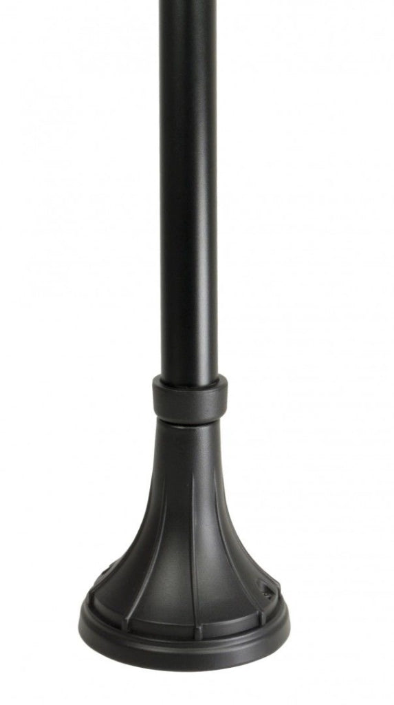 Lampione da esterno Toledo retro 166cm E27 nero IP23
