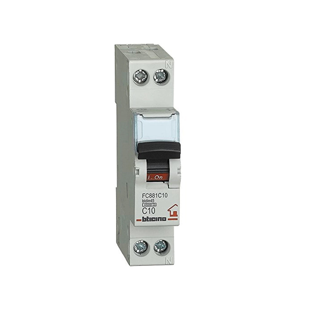 interruttore magnetotermico 1P+N SFC881C10