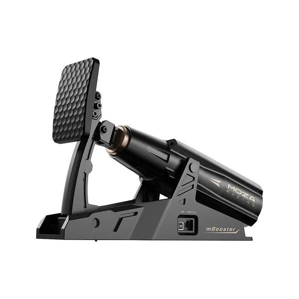 Pedaliera simulatore guida moza racing rs076 mbooster active black