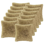Cuscino con cuscino HEERLEN 12 pz Grigio Chiaro Fleece PV 924819