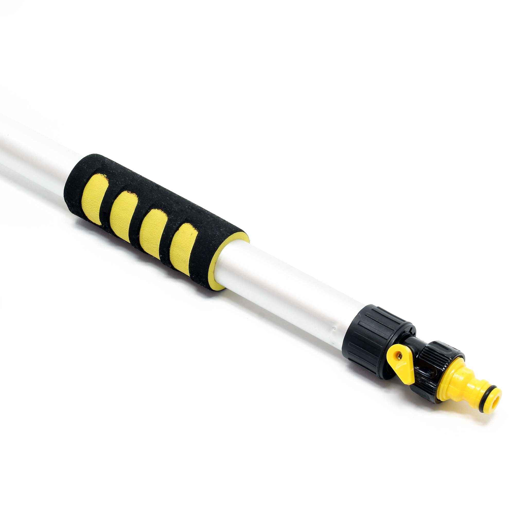 2in1 Spazzola e lavavetri con manico allungabile 145-300cm per lavaggio auto veicoli