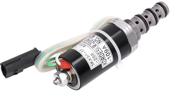 Vitello di Alta Prestazione - Pomp Idraulica - Acciaio Inossidabile - Compatibile con SK200-6E/SK200-3 - Duraturo - Prestazioni Affidabili - Valvola Idraulica