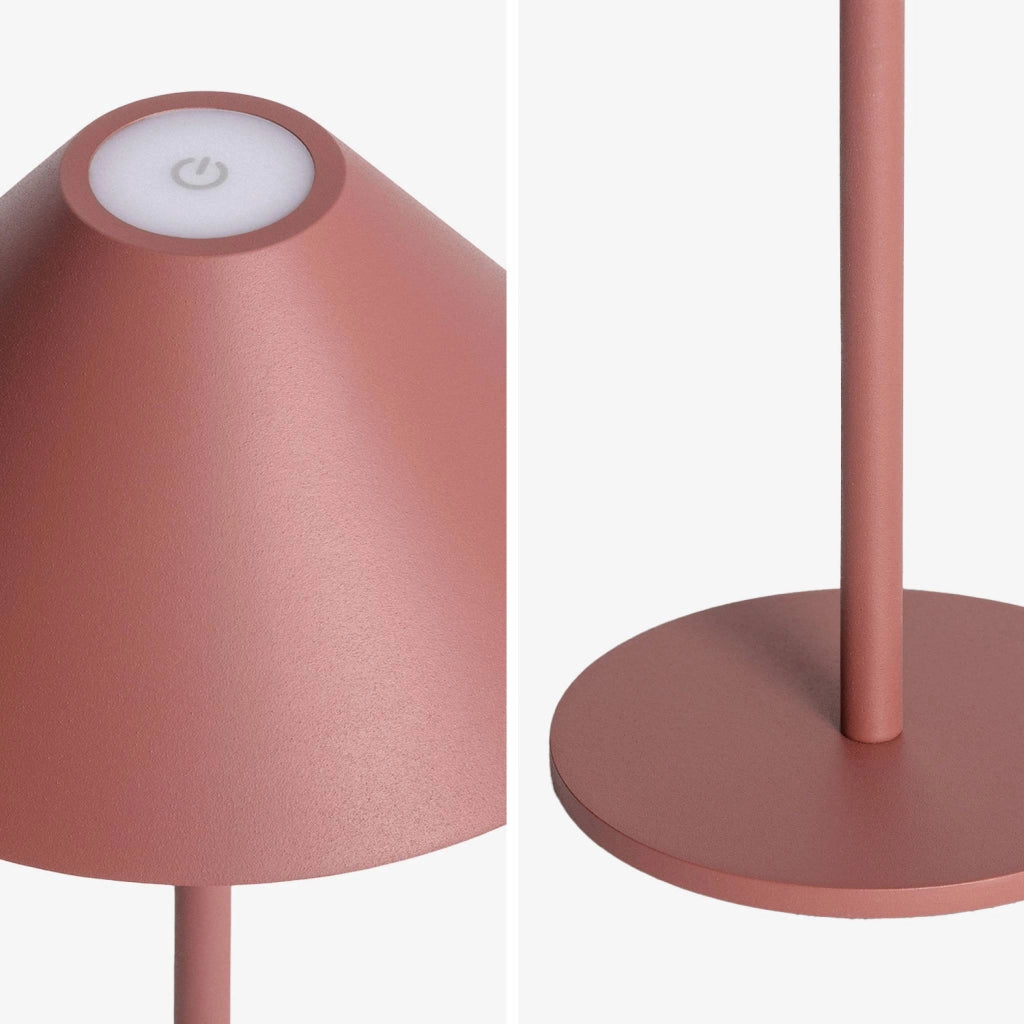 Lampada da tavolo led senza fili, 135cm, terracotta