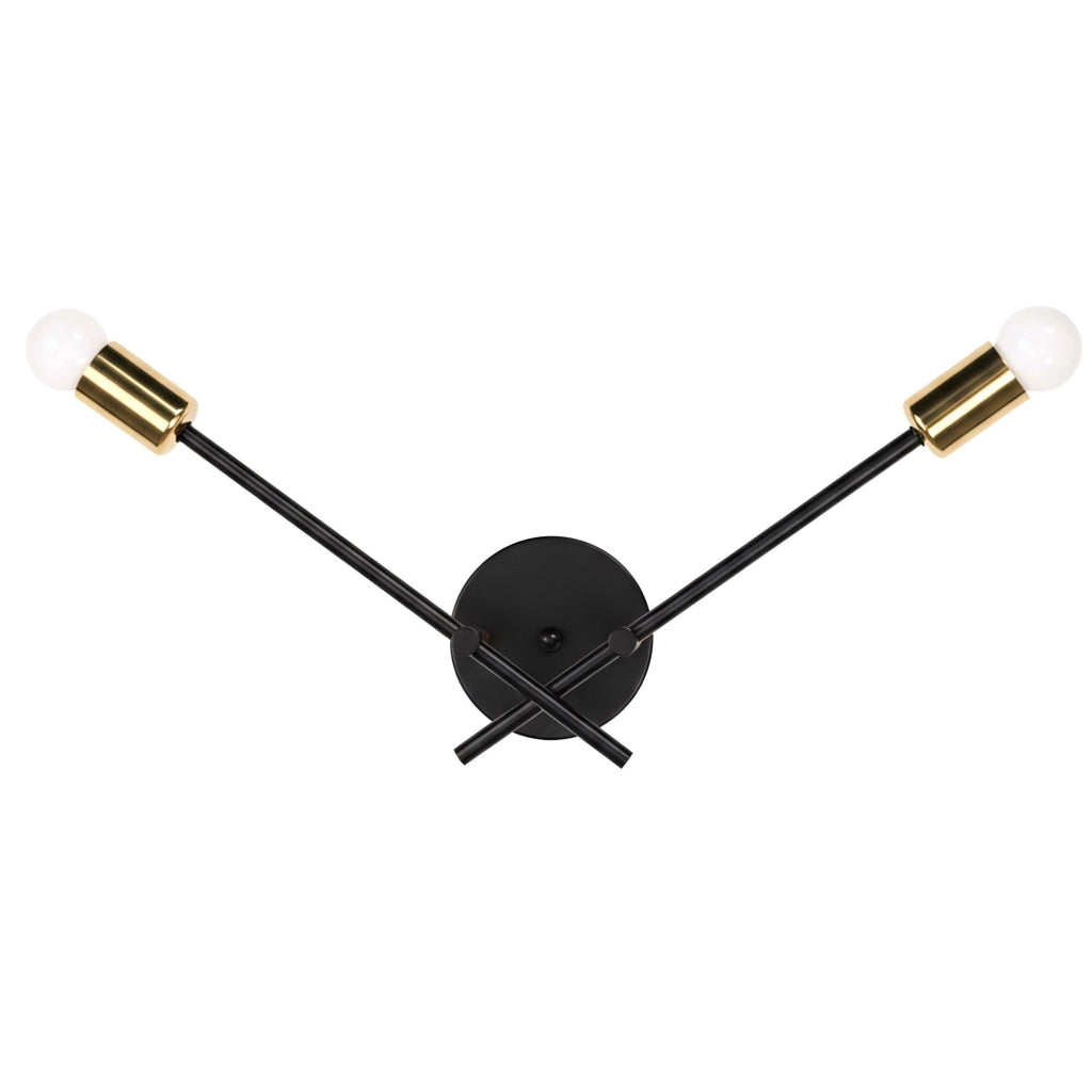Lampada Da Parete APP1119-2W Black