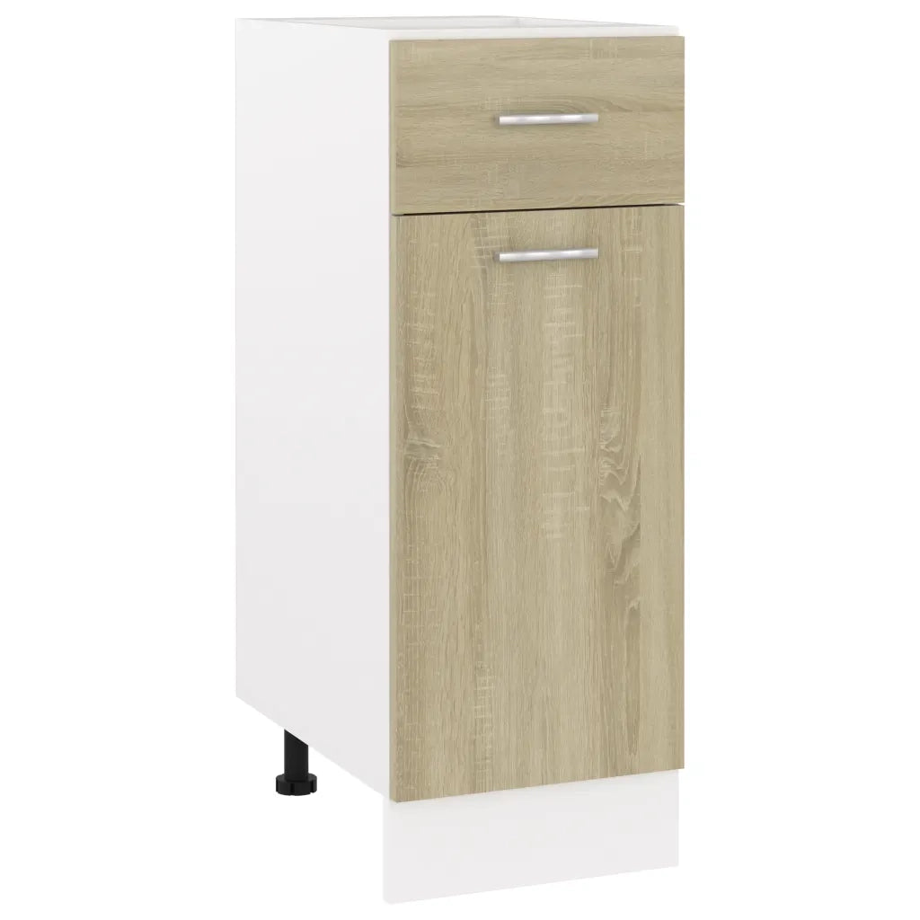 Armadio con Cassetto Rovere Sonoma 30x46x81,5 cm in Truciolato cod mxl 75436