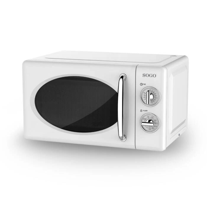 Forno microonde con grill 20L, 700W microonde e 800W grill, timer 30 minuti e funzione scongelamento - Sogo