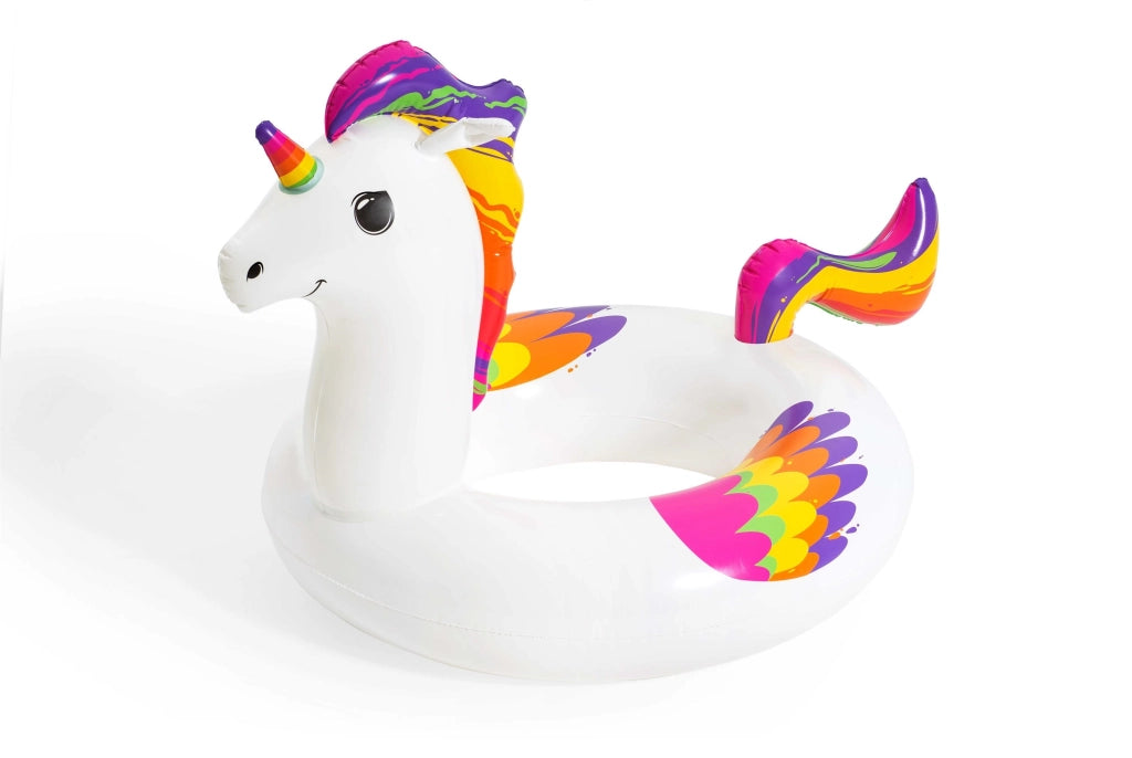 SALVAGENTE UNICORNO FANTASY 119X91CM PER PISCINA MARE