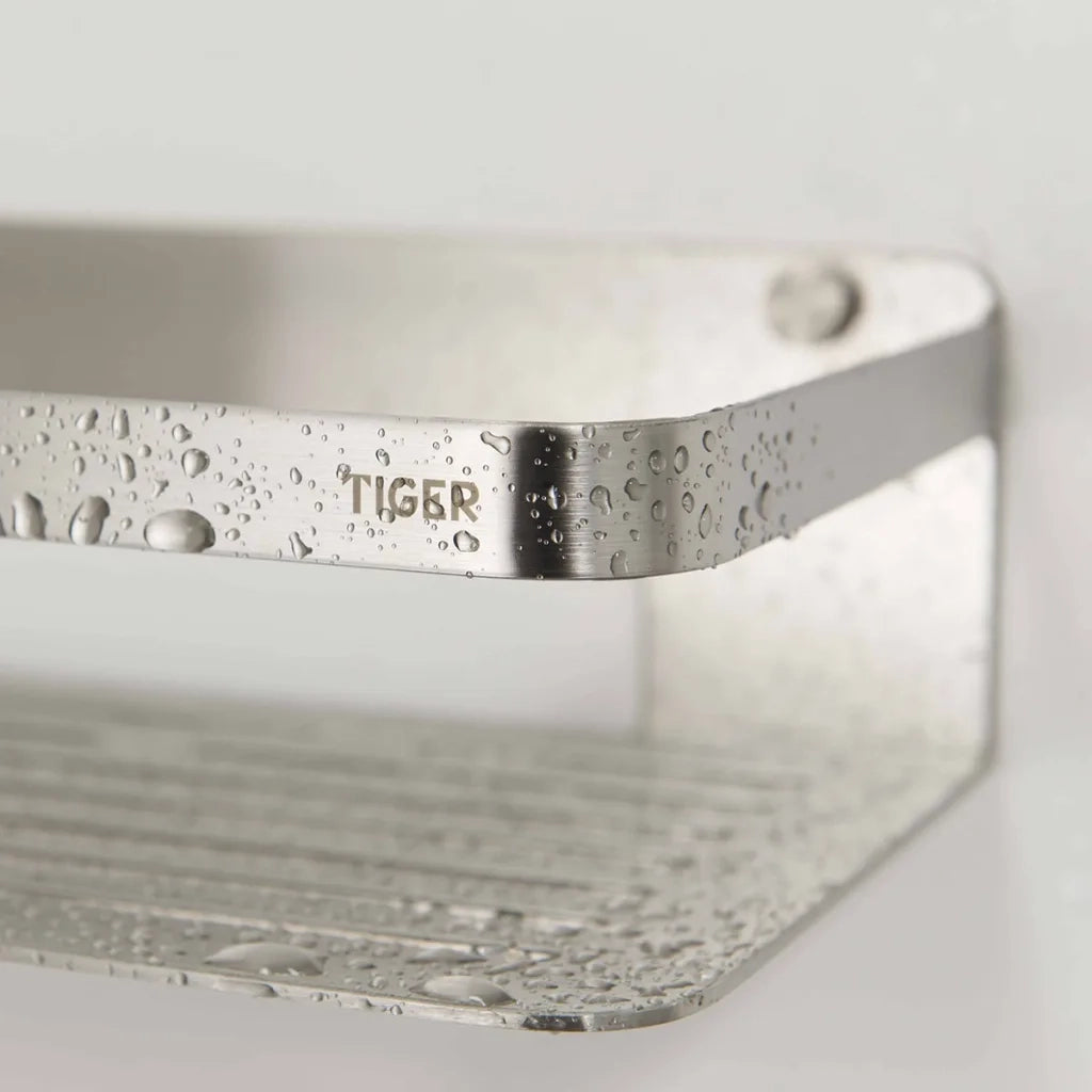 Tiger Mensola da Bagno Caddy Argentata 1400030946 418299