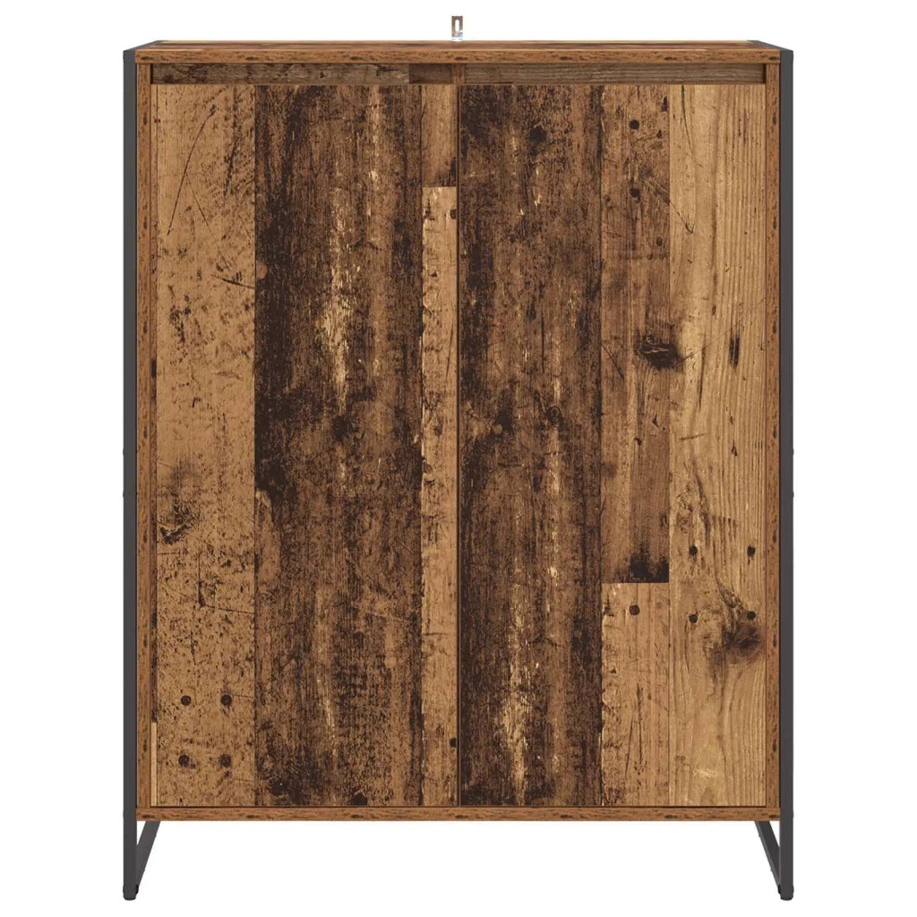 Mobile per scarpe con porta Legno vecchio 79 x 36 x 100 cm CFW8435729