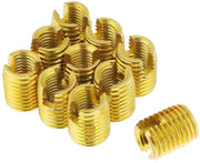 Inserti per tarugi 10 pezzi - M8 x M5 x 10mm - Inserti auto-aspettanti - Alta resistenza alla trazione - Resistenza al rumore - Adatti all'industria automobilistica - Inserti per tarugi
