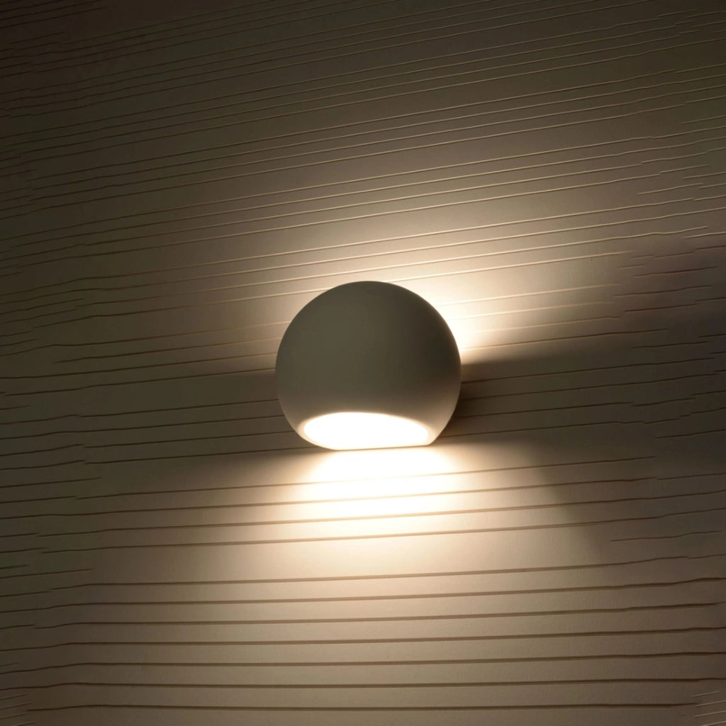Applique in ceramica ORBITA Pure Lume E27 bianca IP20