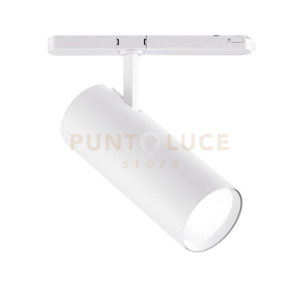 GFA972C- PROIETTORE A BINARIO EUROSTANDARD ATTACCO LED 3000K 3320LM 40W BIANCO OPACO D.8CM