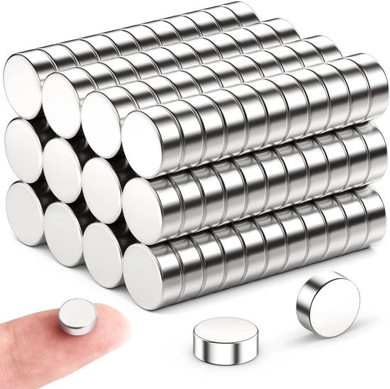 50 pezzi di magneti piccoli 8 mm x 3 mm, magneti per frigorifero, magneti forti per tabelloni magnetici, magneti per cartelli da parete, magneti per lavagne bianche per hobby, foto