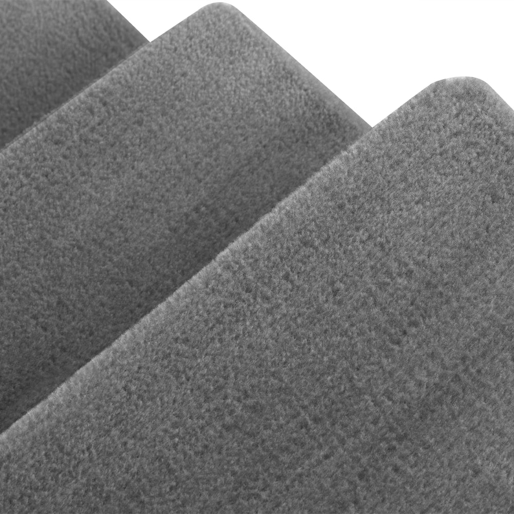 Scala per Animali Domestici Scalini per Gatti e Cani Rivestimento Peluche Grigio