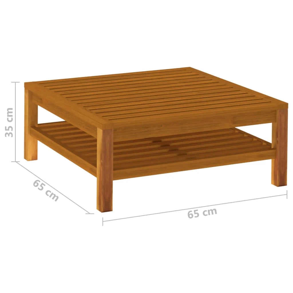 Set di mobili da giardino mobili da esterno 6 pezzi con cuscini color crema legno massello di acacia 02_0016625
