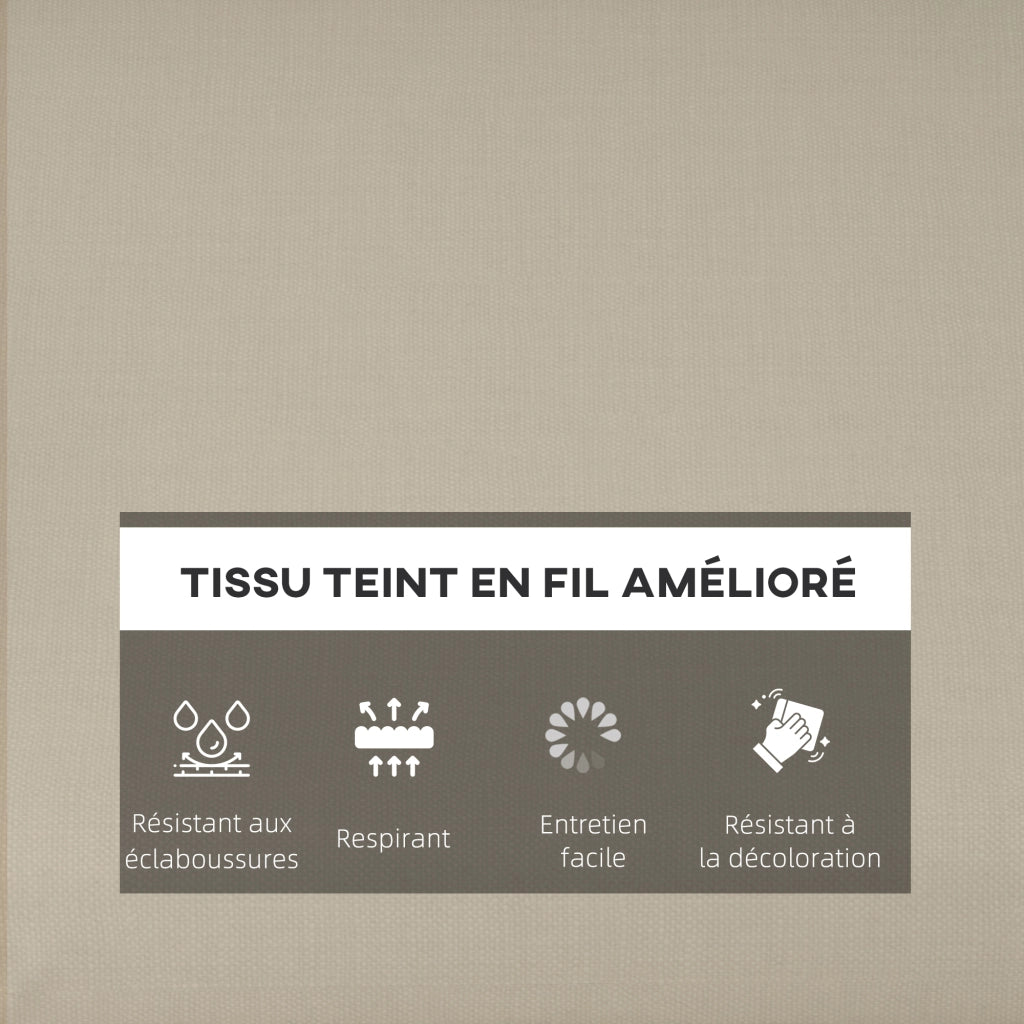 Set di 4 cuscini per sedie ¨C zephmum ¨C beige 47x47 cm