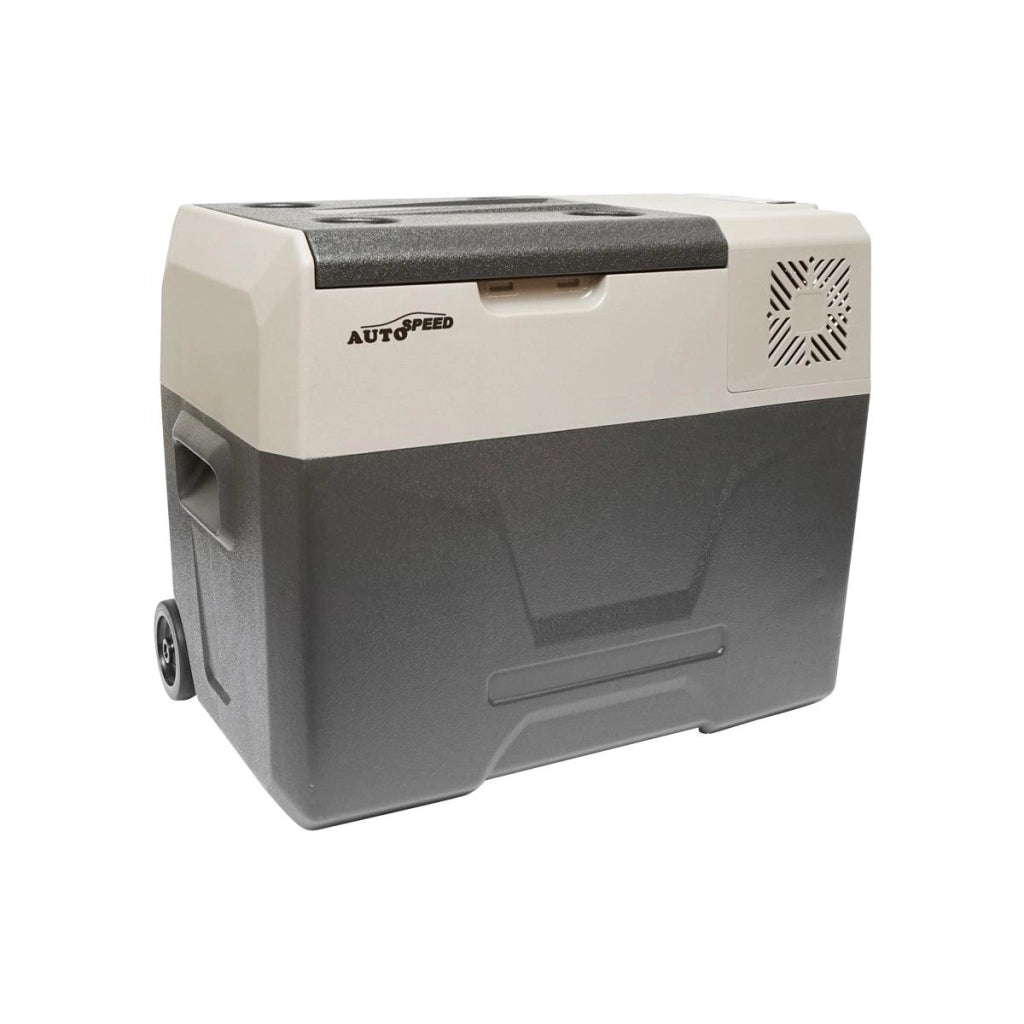 Frigorifero auto con compressore 40L 12-24-220V 60W Frigorifero portatile Frigorifero per Auto 220V/12-24V Congelatore Portatile per Auto -20℃-20 ℃